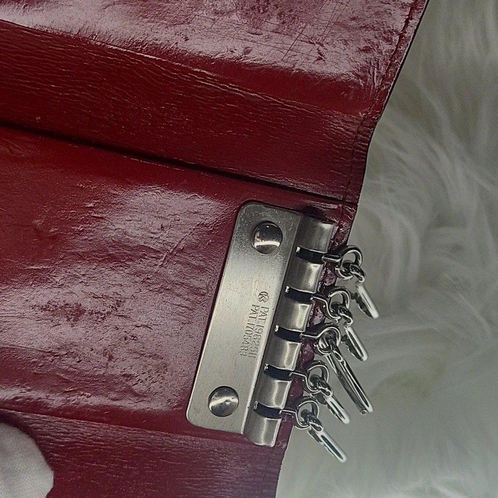 Burberry key holder red case 5 rings - Picture 17 of 17